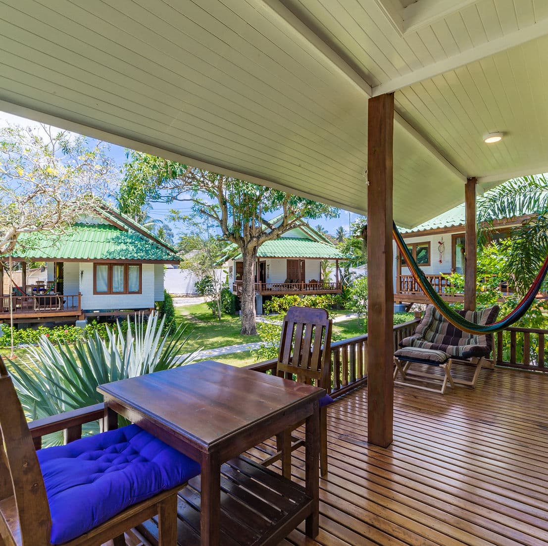 Villa terrace at JOY Beach Villas